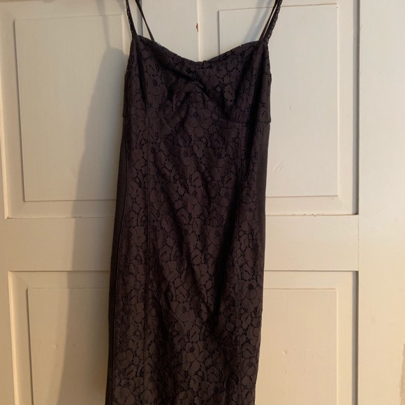 AMERICAN EAGLE DRESS ⚡️ CHARCOAL GRAY - Picture 1 of 3